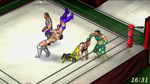 Fire Pro Wrestling World 截图