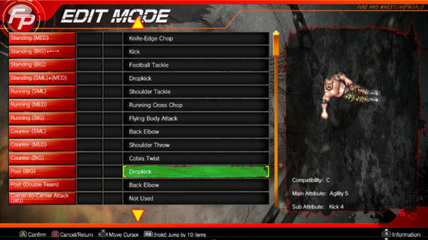 Fire Pro Wrestling World 截图