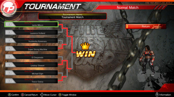 Fire Pro Wrestling World 截图