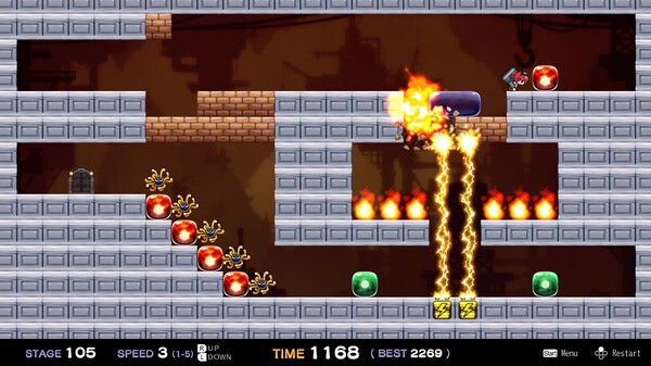 粉碎谜题：锤子先生/Crash Puzzle Hammer-San 截图