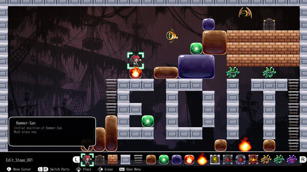 粉碎谜题：锤子先生/Crash Puzzle Hammer-San 截图