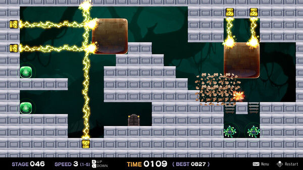 粉碎谜题：锤子先生/Crash Puzzle Hammer-San 截图