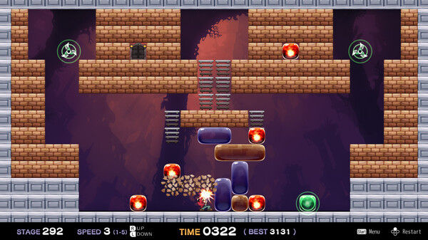 粉碎谜题：锤子先生/Crash Puzzle Hammer-San 截图