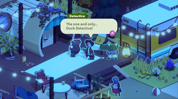 鸭鸭侦探：闹鬼露营地/Duck Detective: The Ghost of Glamping 截图