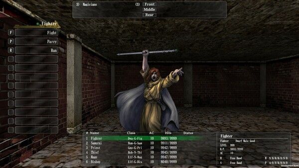 Wizardry: The Five Ordeals 截图
