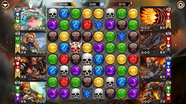 Gems of War - Puzzle RPG 截图