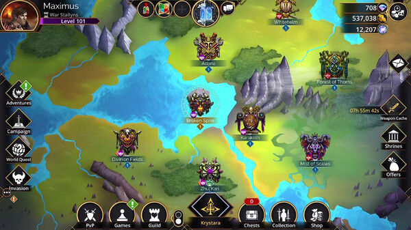 Gems of War - Puzzle RPG 截图