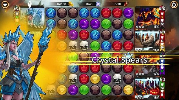 Gems of War - Puzzle RPG 截图