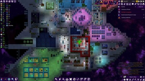 繁星旅途/Stardeus 截图