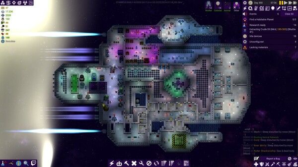 繁星旅途/Stardeus 截图