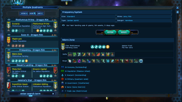 Star Traders: Frontiers 截图