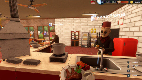 烤肉串模拟器/Kebab Chefs! - Restaurant Simulator 截图