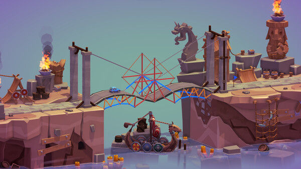 桥梁工程师3/Poly Bridge 3 截图