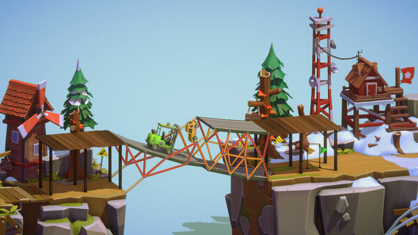 桥梁工程师3/Poly Bridge 3 截图