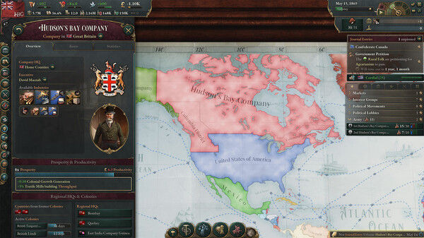 Victoria 3: Charters of Commerce 截图