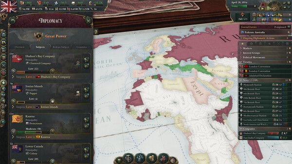 Victoria 3: Charters of Commerce 截图