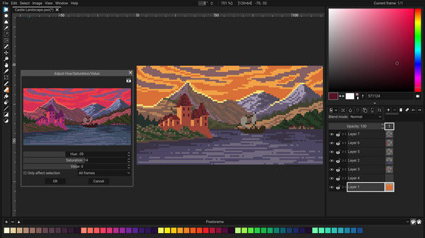 Pixelorama 截图