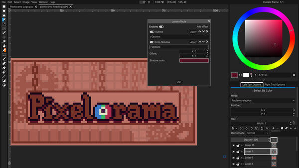 Pixelorama 截图