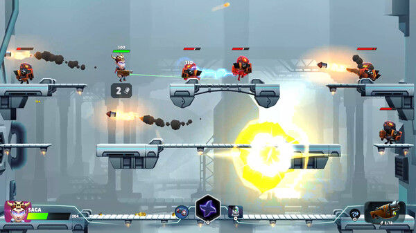 自动枪英雄：超级充能/Autogun Heroes: Supercharged 截图