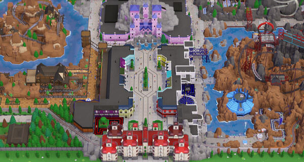 过山车大亨建筑师/Parkitect 截图
