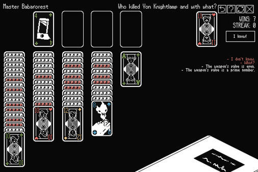 单人纸牌之谜/A Solitaire Mystery 截图