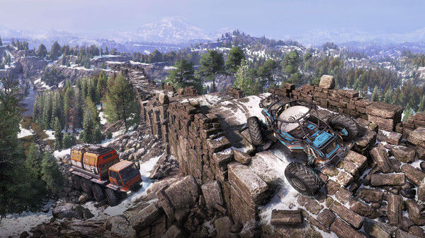 Expeditions: A MudRunner Game - Season 3: Icy Shores 截图