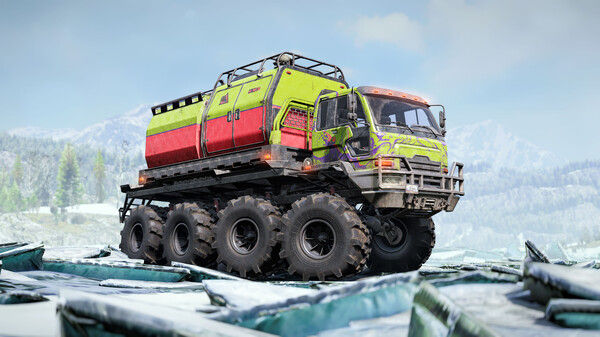 Expeditions: A MudRunner Game - Season 3: Icy Shores 截图
