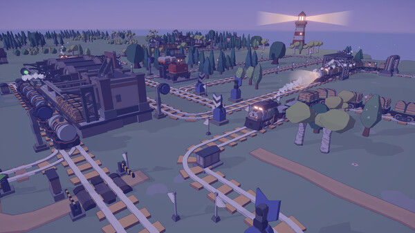 Super Loco World / 小小轨道 - 治愈风 自动化 铁路建造 截图