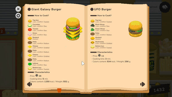 银河汉堡/Galaxy Burger 截图