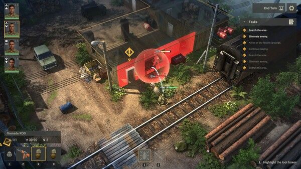 Future War Tactics: SOF vs Alien Invasion – Turn-Based Strategy 截图