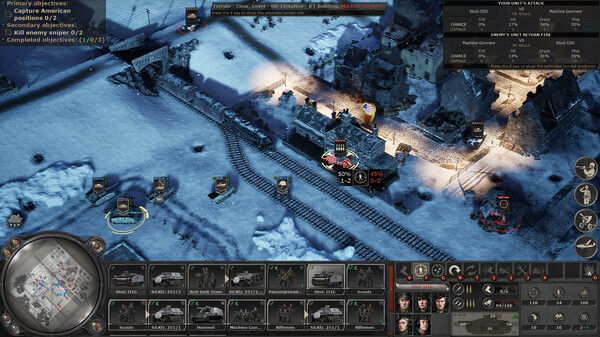 Headquarters: World War II - Ardennes 截图
