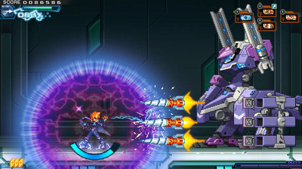 苍蓝雷霆GUNVOLT三部曲增强版/Azure Striker Gunvolt Trilogy Enhanced 截图