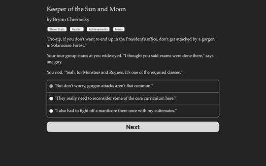 Keeper of the Sun and Moon 截图