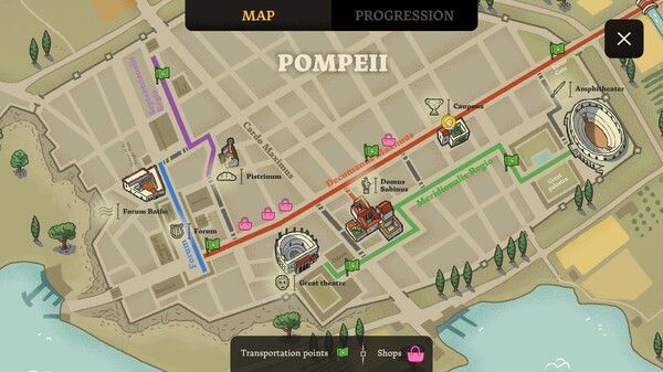 Danger in Pompeii 截图