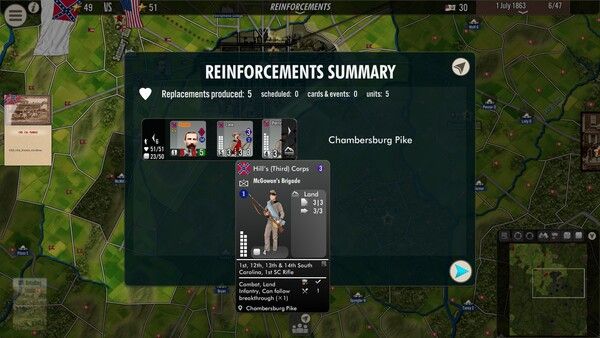 SGS 葛底斯堡战役/SGS Battle for: Gettysburg 截图