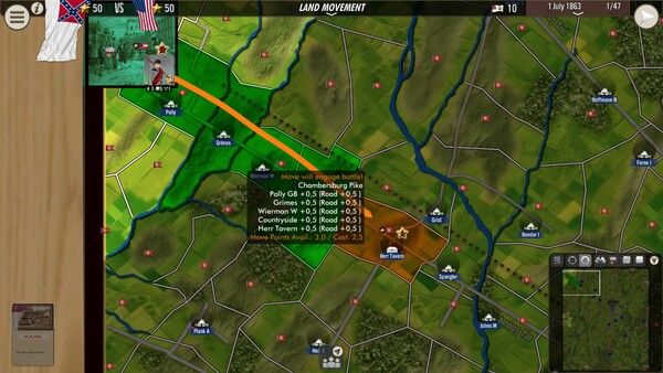 SGS 葛底斯堡战役/SGS Battle for: Gettysburg 截图