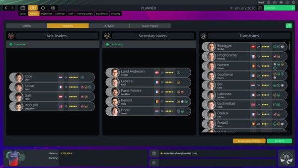 职业自行车队经理26/Pro Cycling Manager 26 截图