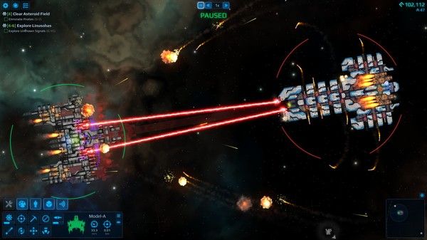 Cosmoteer: 星舰设计师 截图