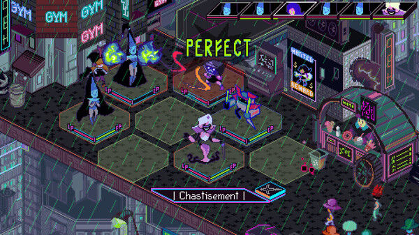 钥码封锁者/Keylocker | Turn Based Cyberpunk Action 截图