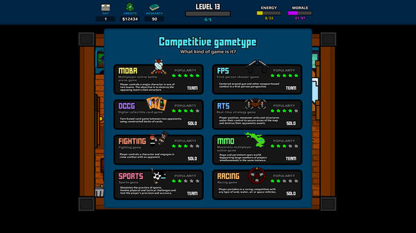 Gamer Career Tycoon 截图
