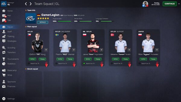 电竞经理2026/Esports Manager 2026 截图