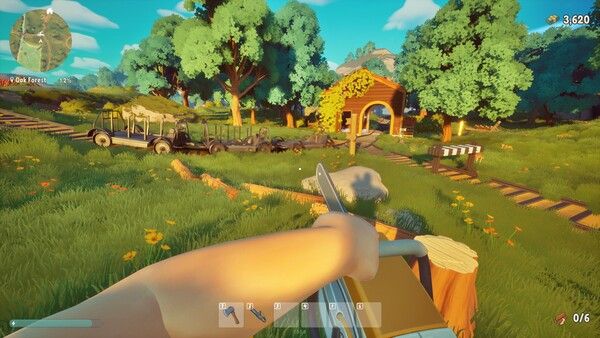 一款关于砍树的游戏/A Game About Chopping Trees 截图