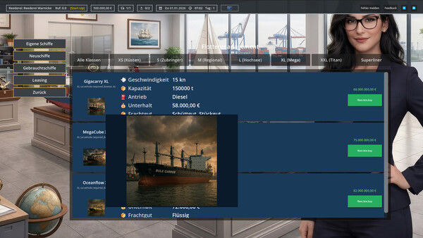 European Seafreight Tycoon 截图