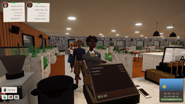 杯与吧台：咖啡店模拟器/Cup and Counter: Coffee Shop Simulator 截图