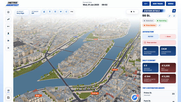 地铁建筑师 截图