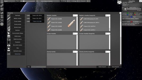 Nuclear War Simulator 截图