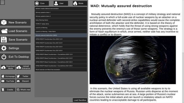 Nuclear War Simulator 截图