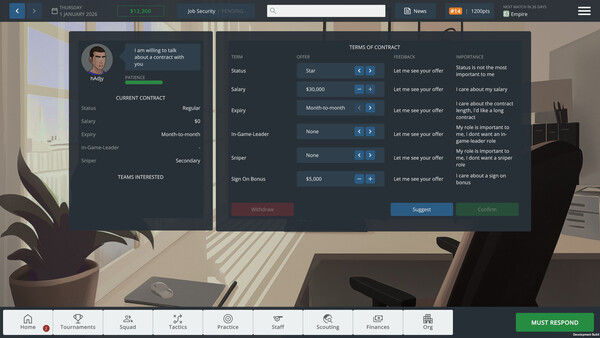 CS电竞经理/CS Manager 截图