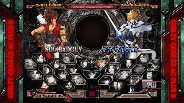 GUILTY GEAR XX ACCENT CORE PLUS R 截图