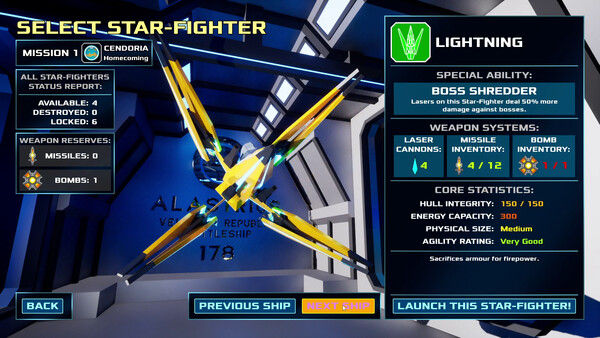 Alastrius: Star-Fighter 截图
